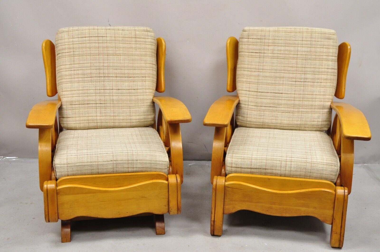 vintage wagon wheel rocking chair