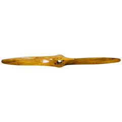 Vintage Maple Wood Large Airplane Propeller