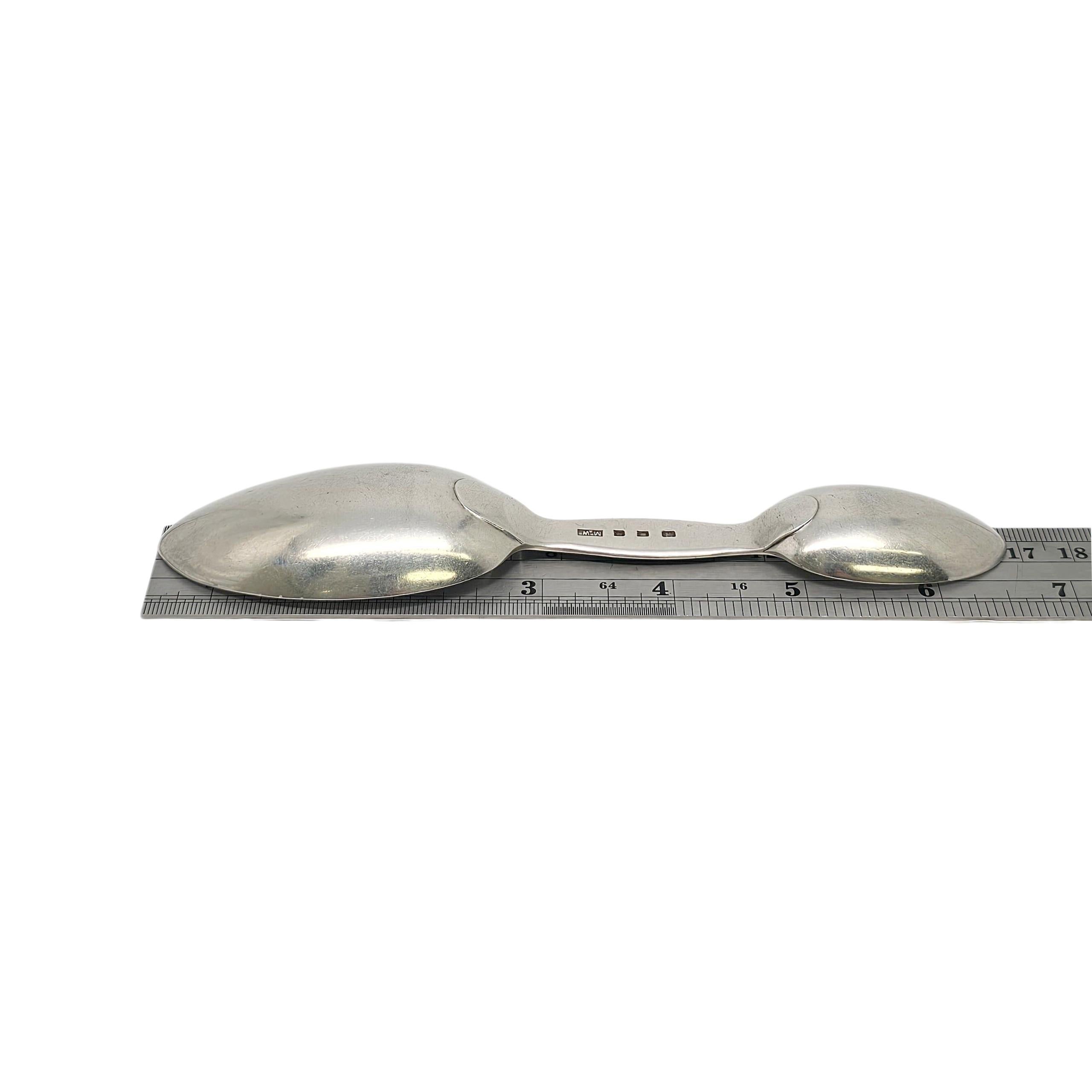 Vintage Mappin & Webb Londra Inghilterra Cucchiaio da Medicina in Argento Sterling #23226 in vendita 5