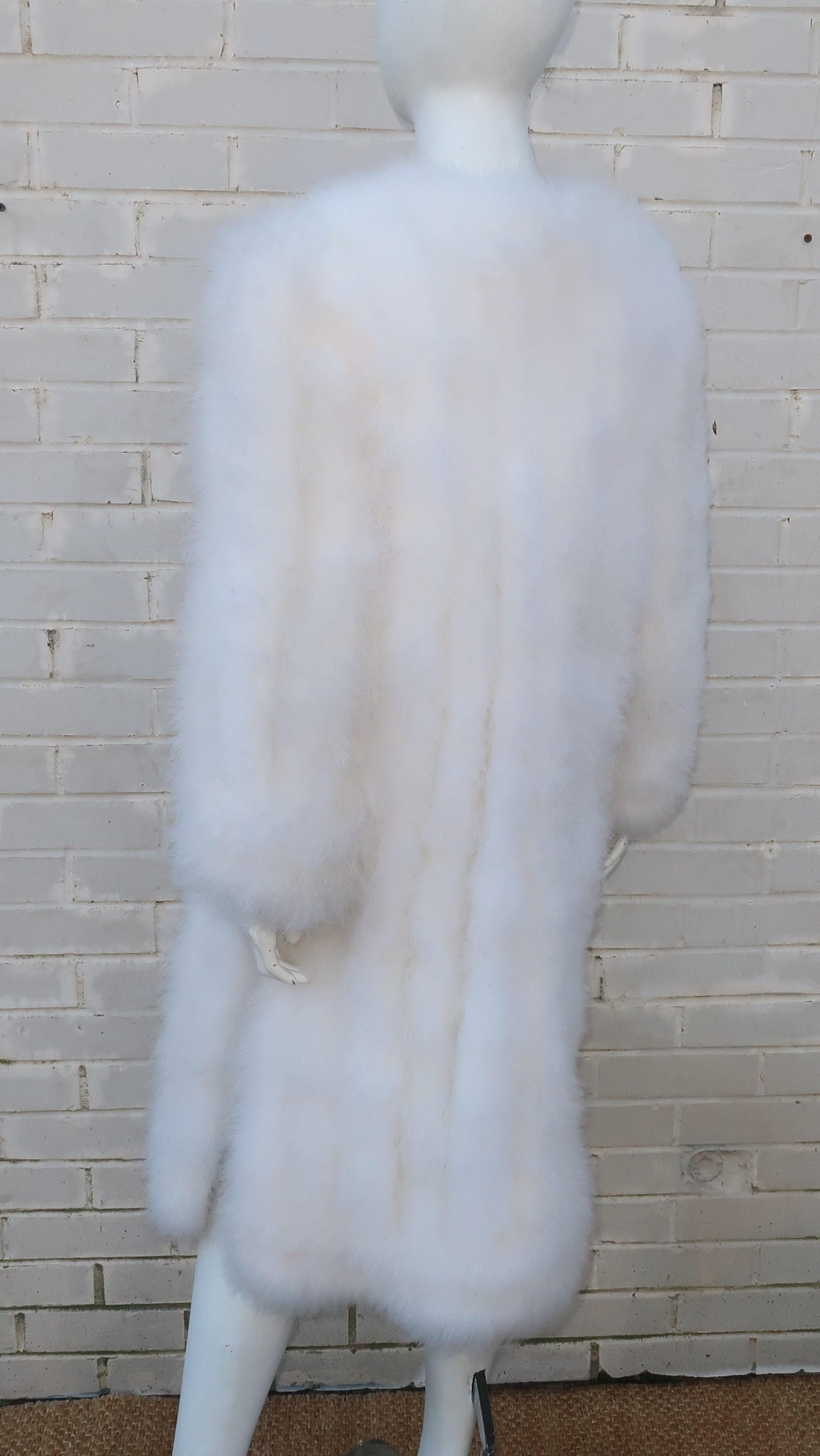 Vintage Marabou Feather Evening Jacket Coat 5