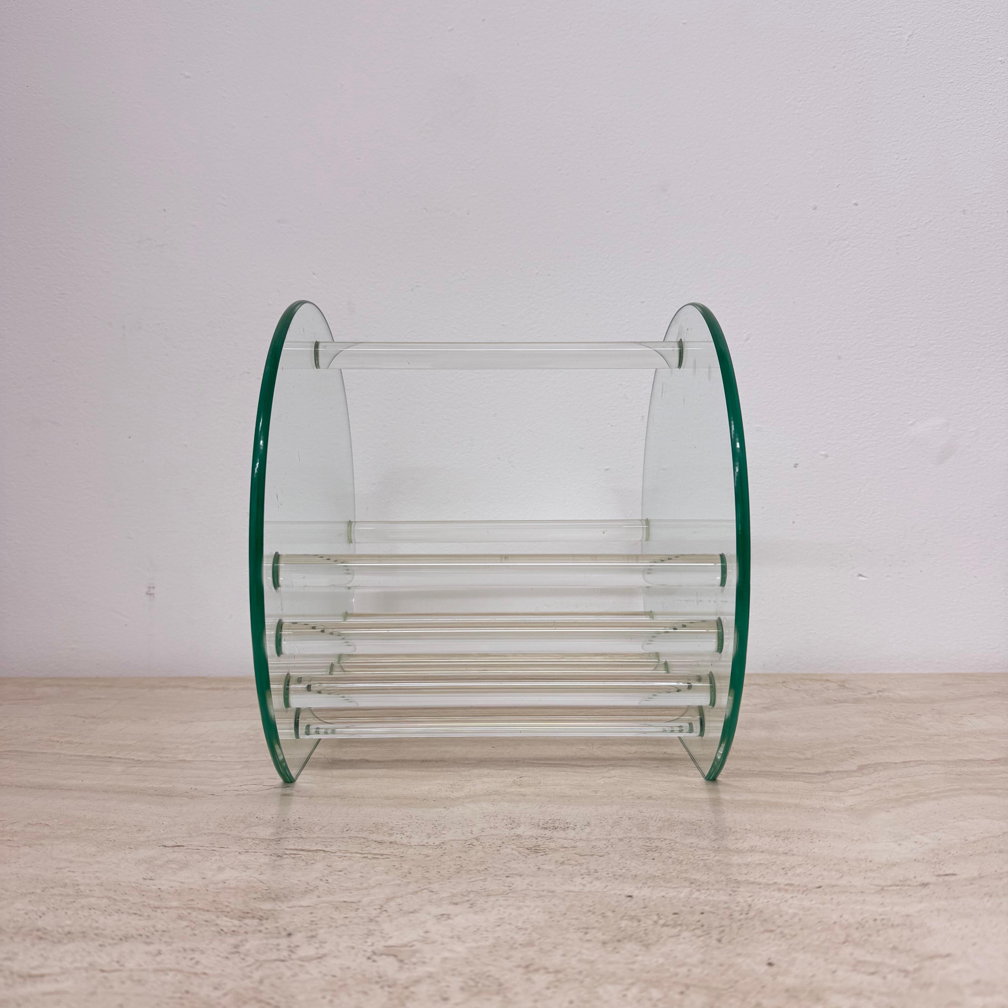 Vintage Marais international Glas Obstschale , 1980er Jahre Frankreich im Angebot 5