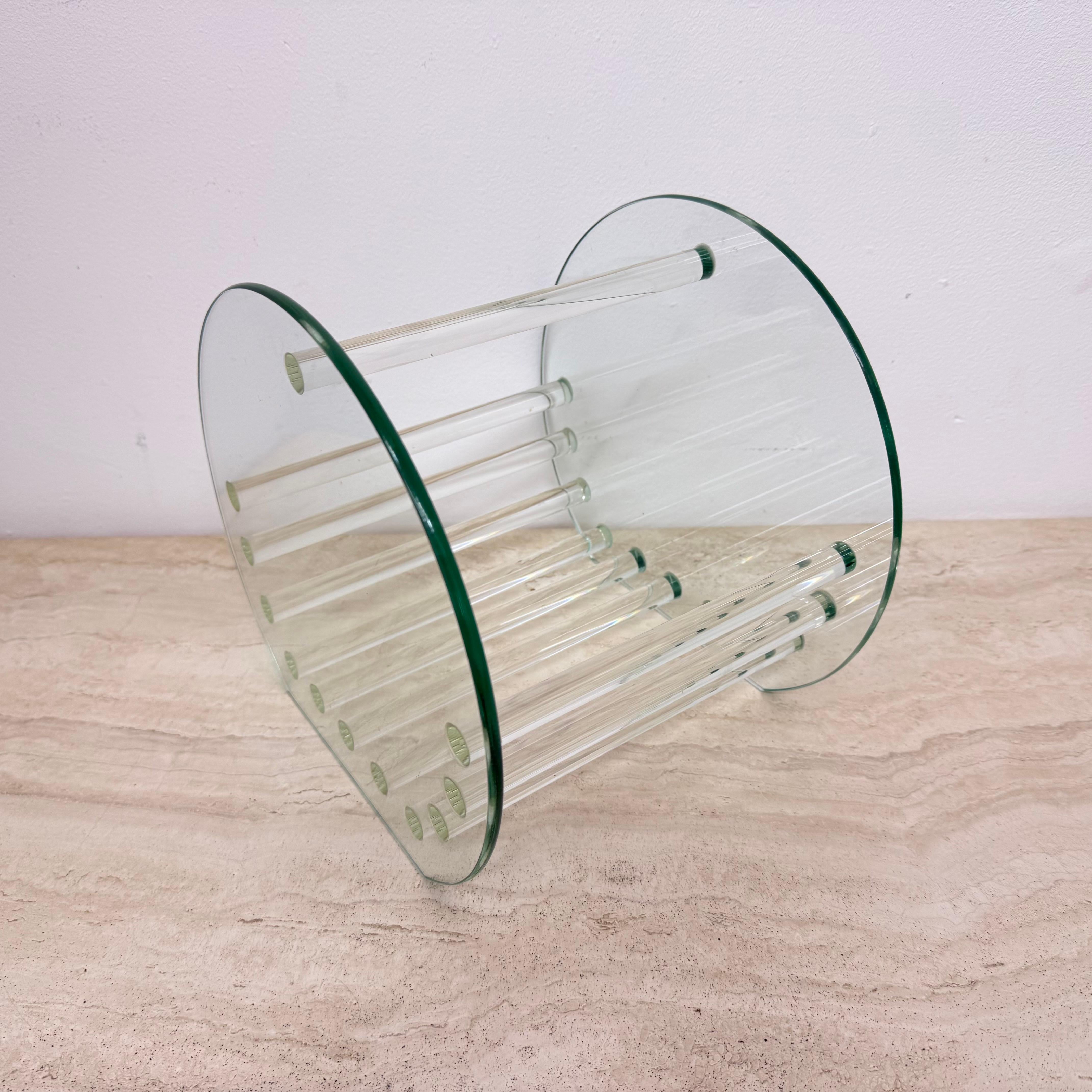 Vintage Marais international Glas Obstschale , 1980er Jahre Frankreich im Angebot 9