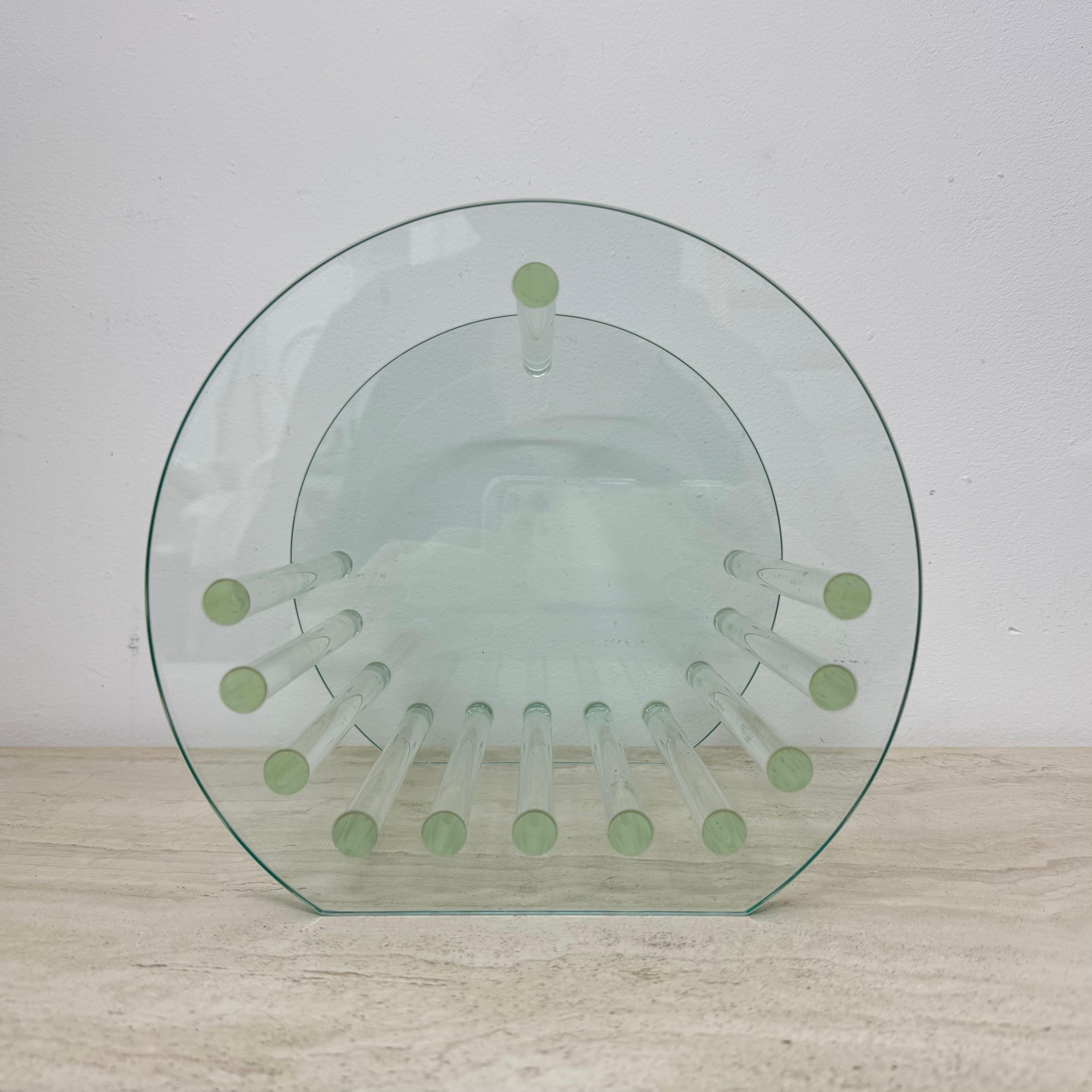 Vintage Marais international Glas Obstschale , 1980er Jahre Frankreich im Angebot 11