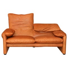 Maralunga 2-Sitz für Cassina, Italien, Vintage, von Vico Magistretti