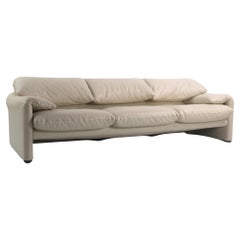 Vintage Maralunga Sofa by Vico Magistretti for Cassina, c.1990