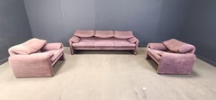 Ensemble de canapés Maralunga de Vico Magistretti pour Cassina, 1973