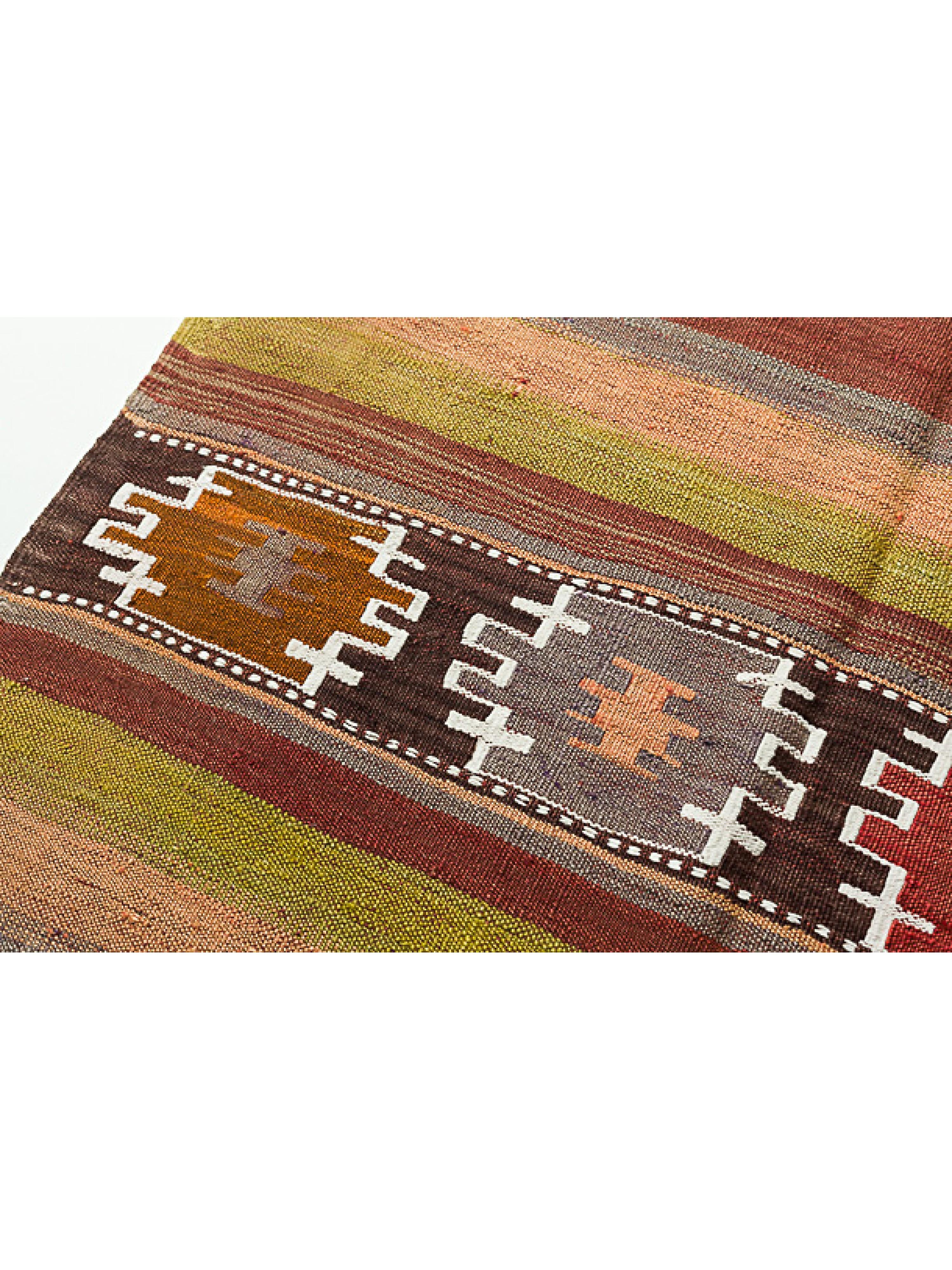 This is a South Eastern Anatolian Old Kilim from the Maras region with a rare and beautiful color composition.
