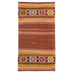 Vintage Maras Old Kilim Anatolian Rug Turkish Carpet Wool