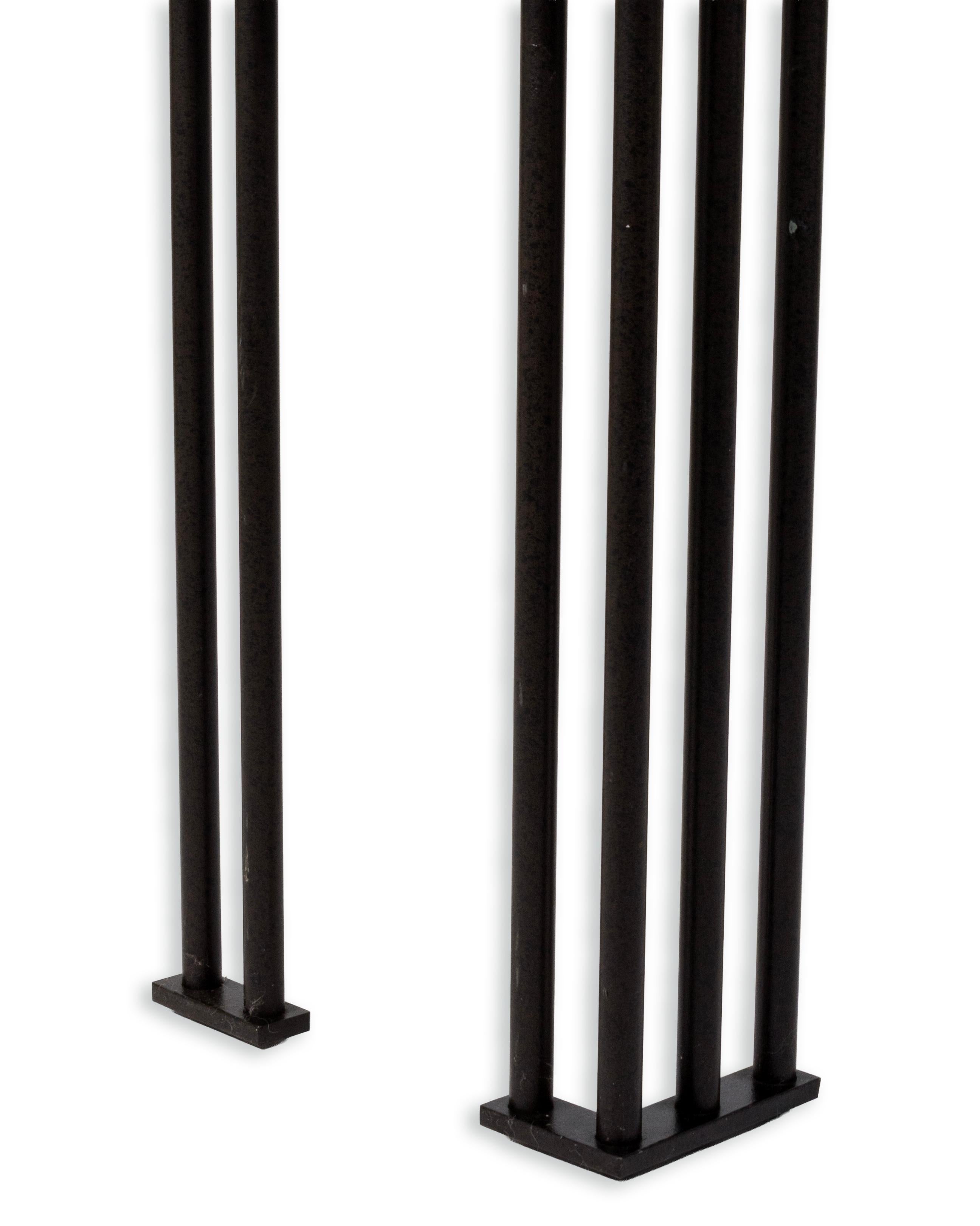 Vintage Marble & Bronze Console Table Attributed To Jean Michael Wilmotte For Sale 1