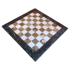 Vintage Marble Chessboard