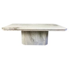 Vintage marble coffee table, 1970s - Italy