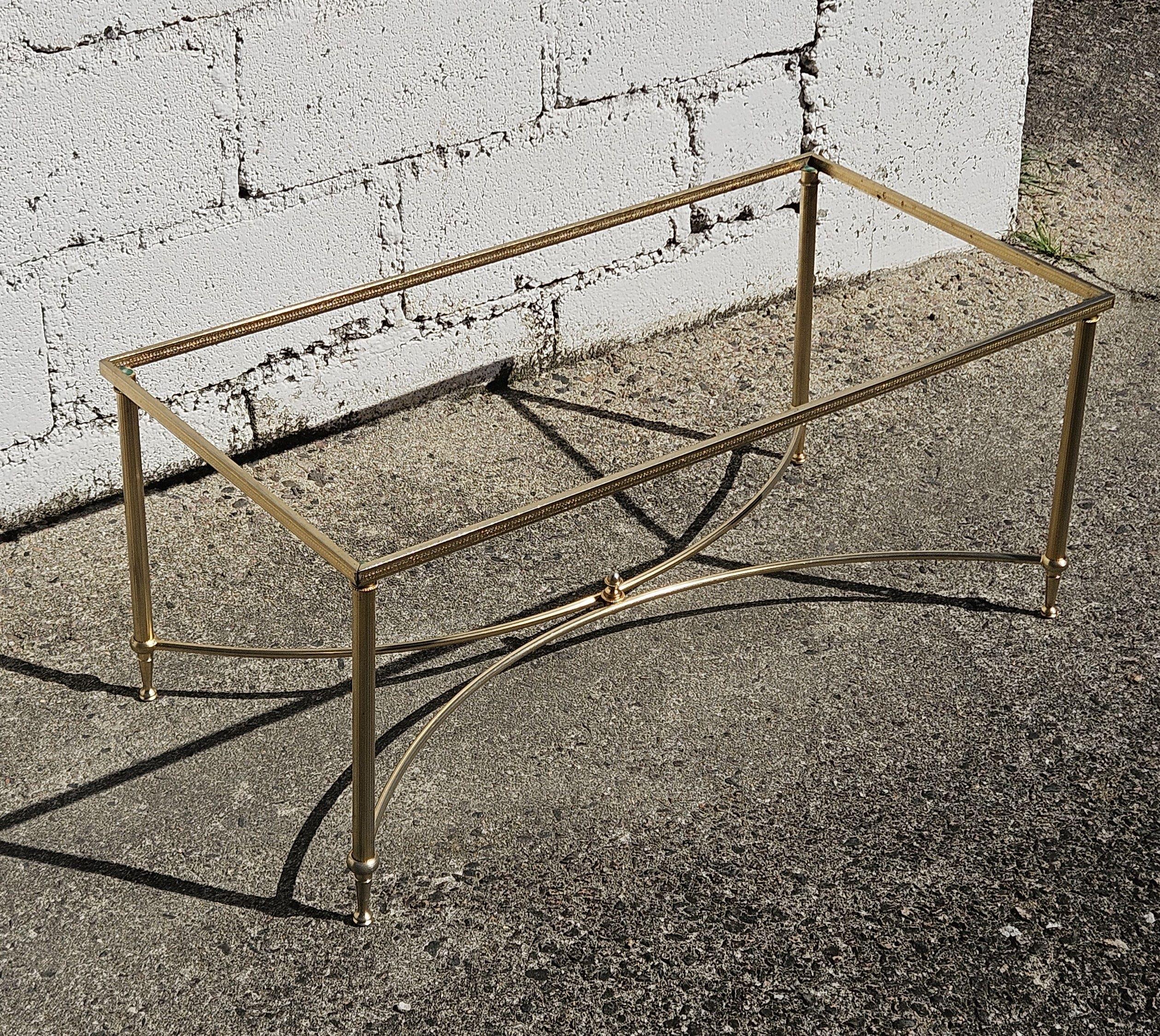 Vintage Marble Coffee Table--Cocktail Table-Loung Table-Maison Jansen Style-70s en venta 4