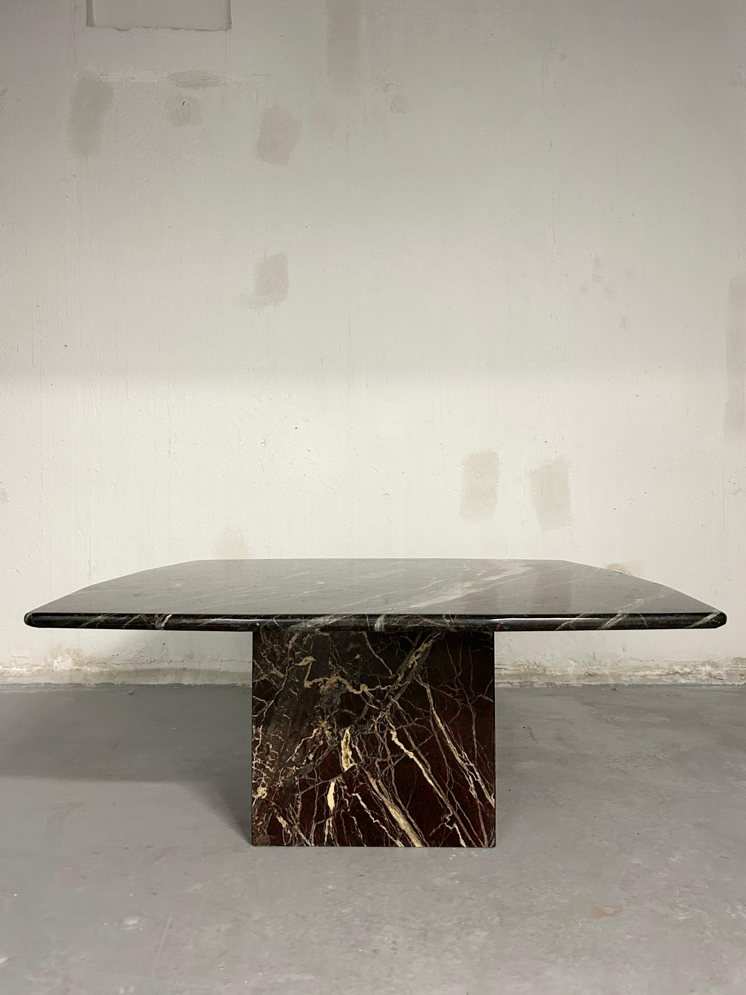 Late 20th Century Vintage Marble Coffee Table 
