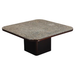 Vintage Marble Coffee Table From France, Circa 1970