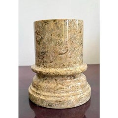Vintage Marble Column Bookends – Set of 2