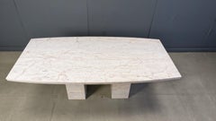 Vintage marble dining table, 1970s