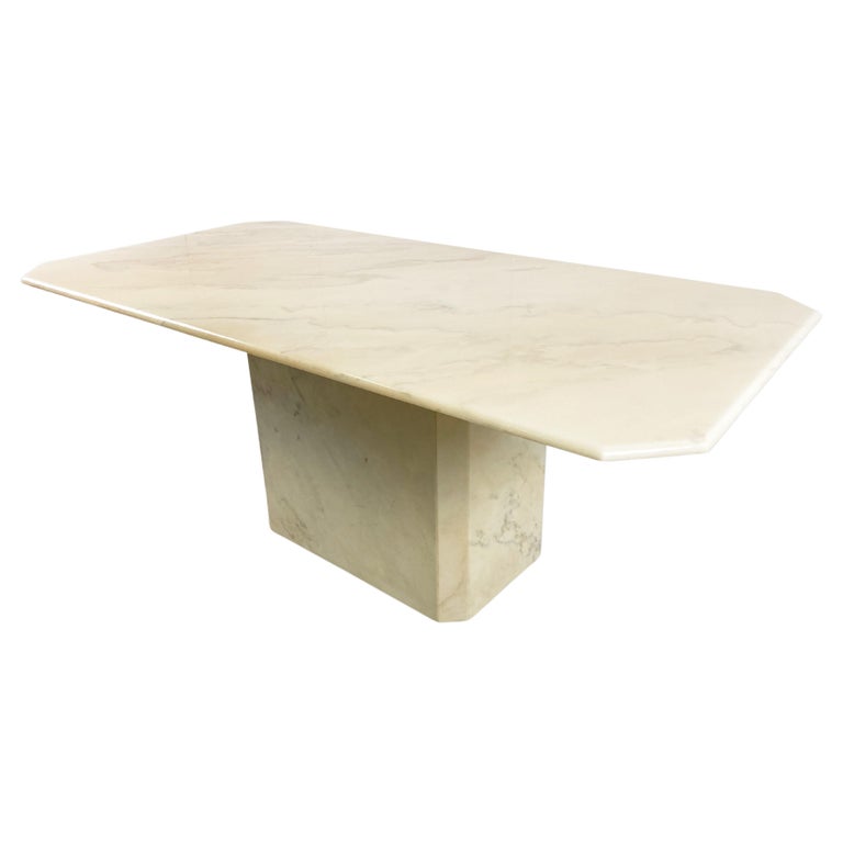 Vintage Marble Dining Table, 1970s at 1stDibs