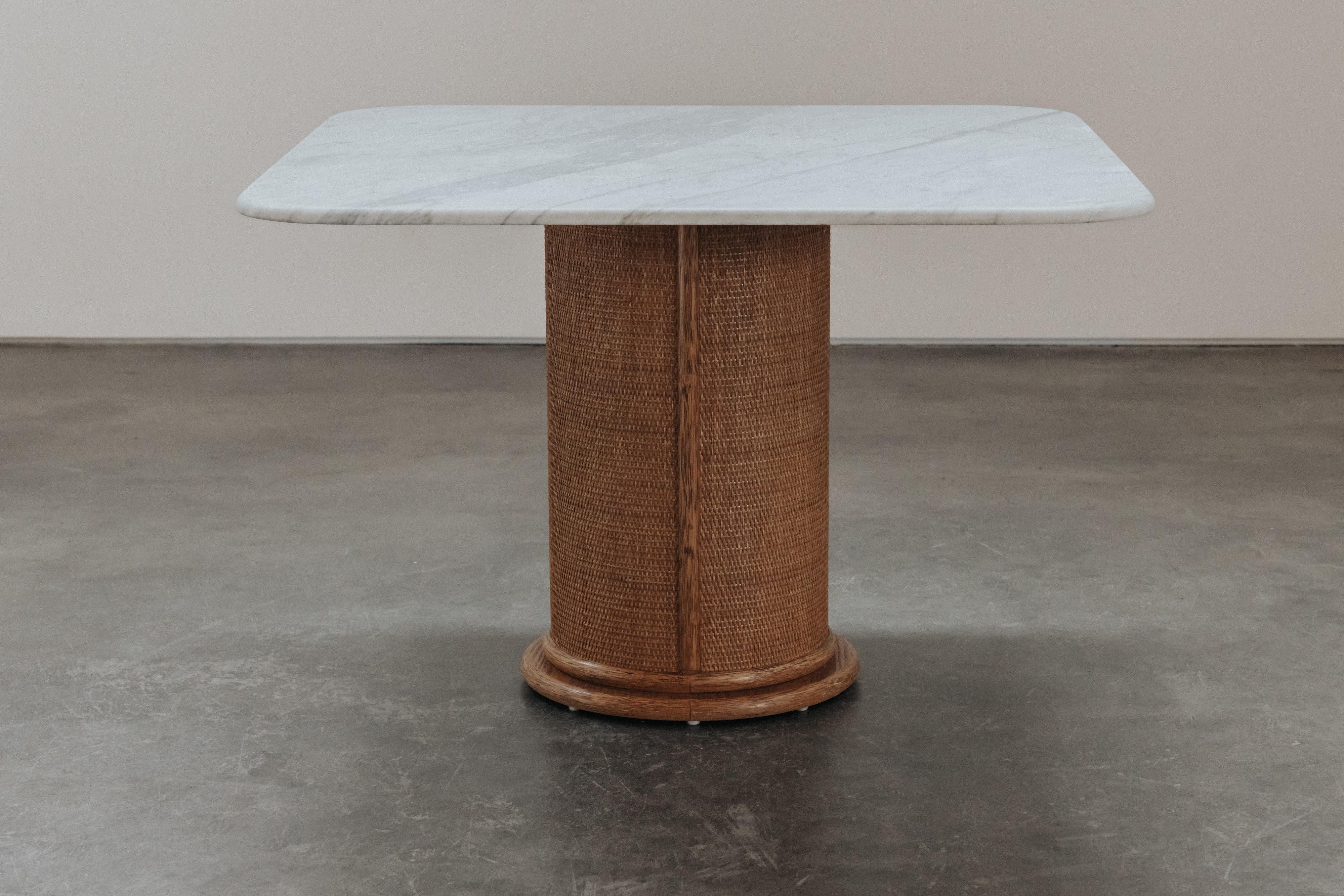 Européen Table de salle à manger en marbre vintage de France, Circa 1960 en vente