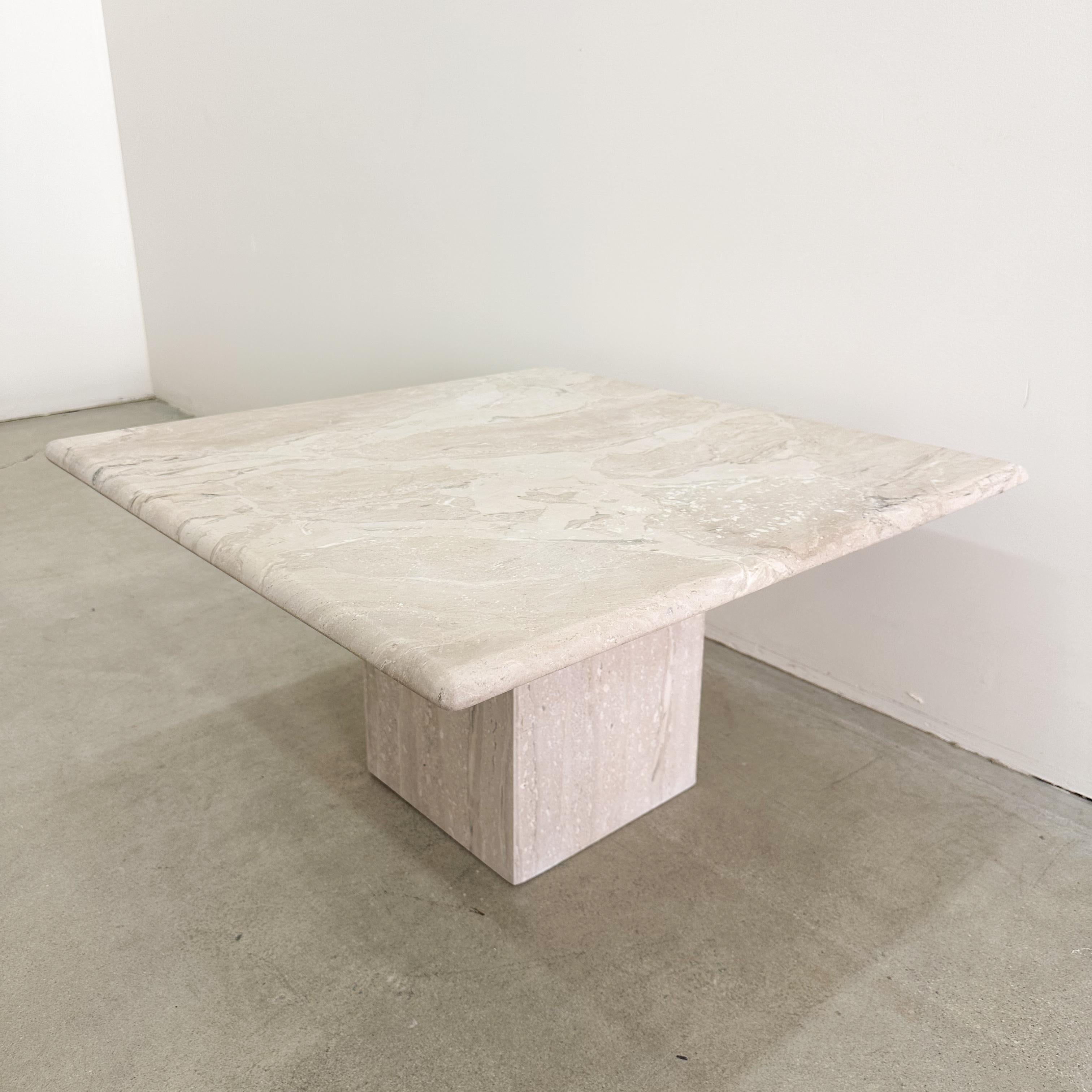 Vintage Marble End Table Side Table Postmodern MCM 70s 80 For Sale 4
