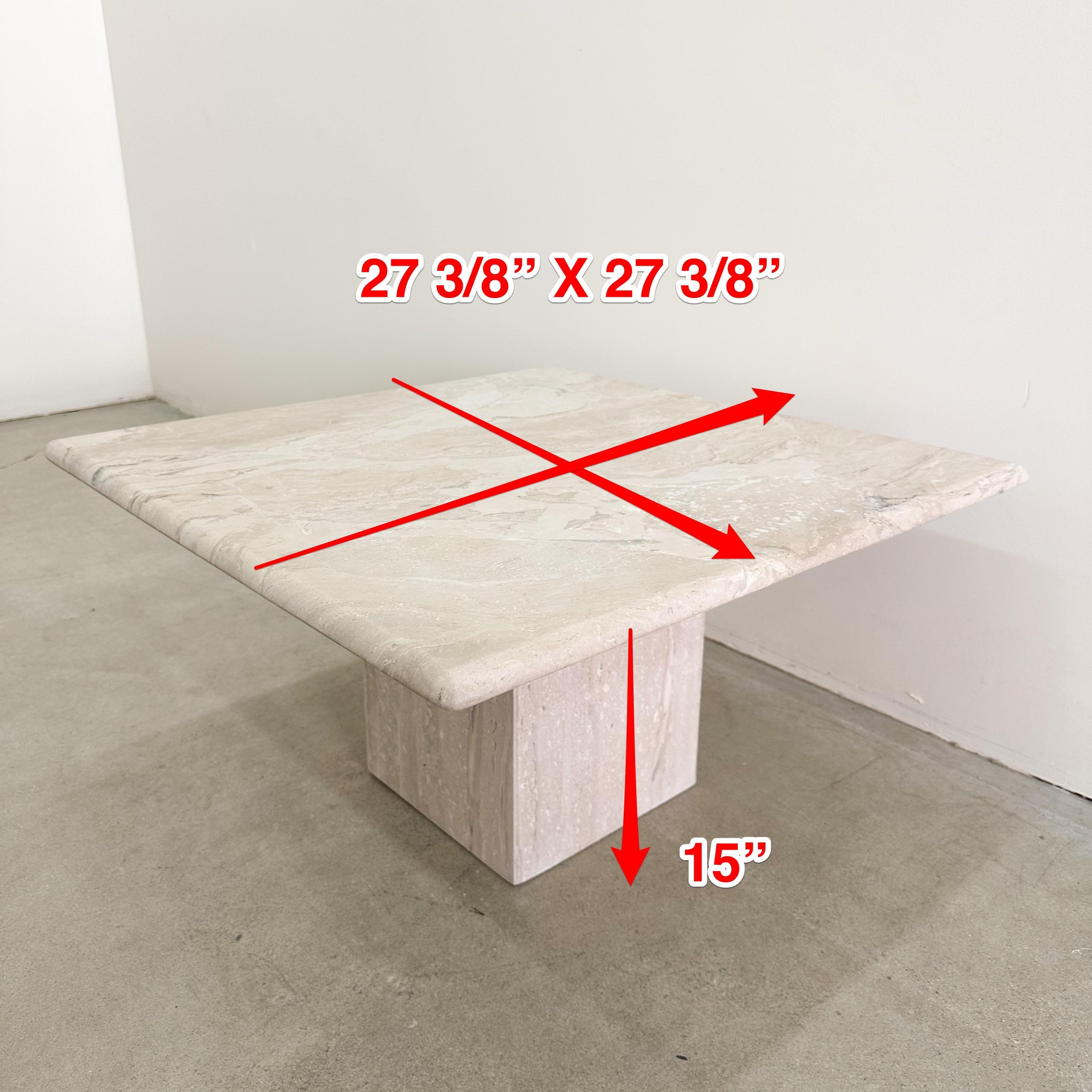 Vintage Marble End Table Side Table Postmodern MCM 70s 80 For Sale 5