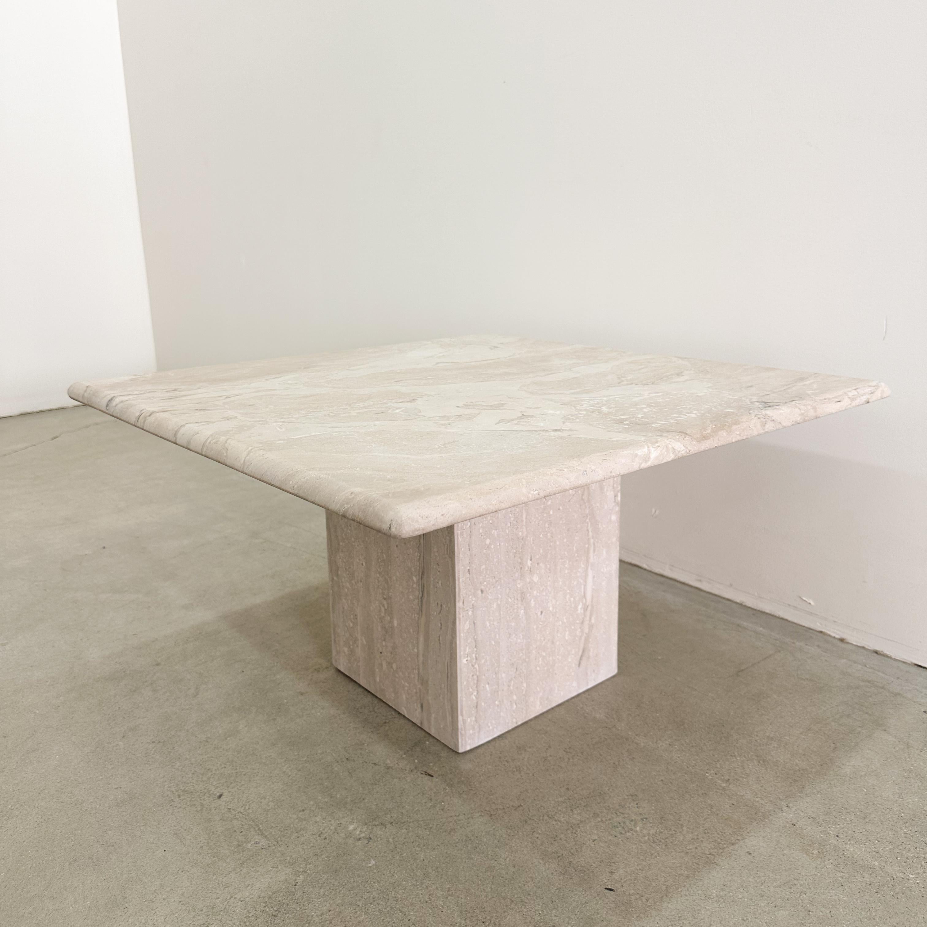 Vintage Marble End Table Side Table Postmodern MCM 70s 80 For Sale 3