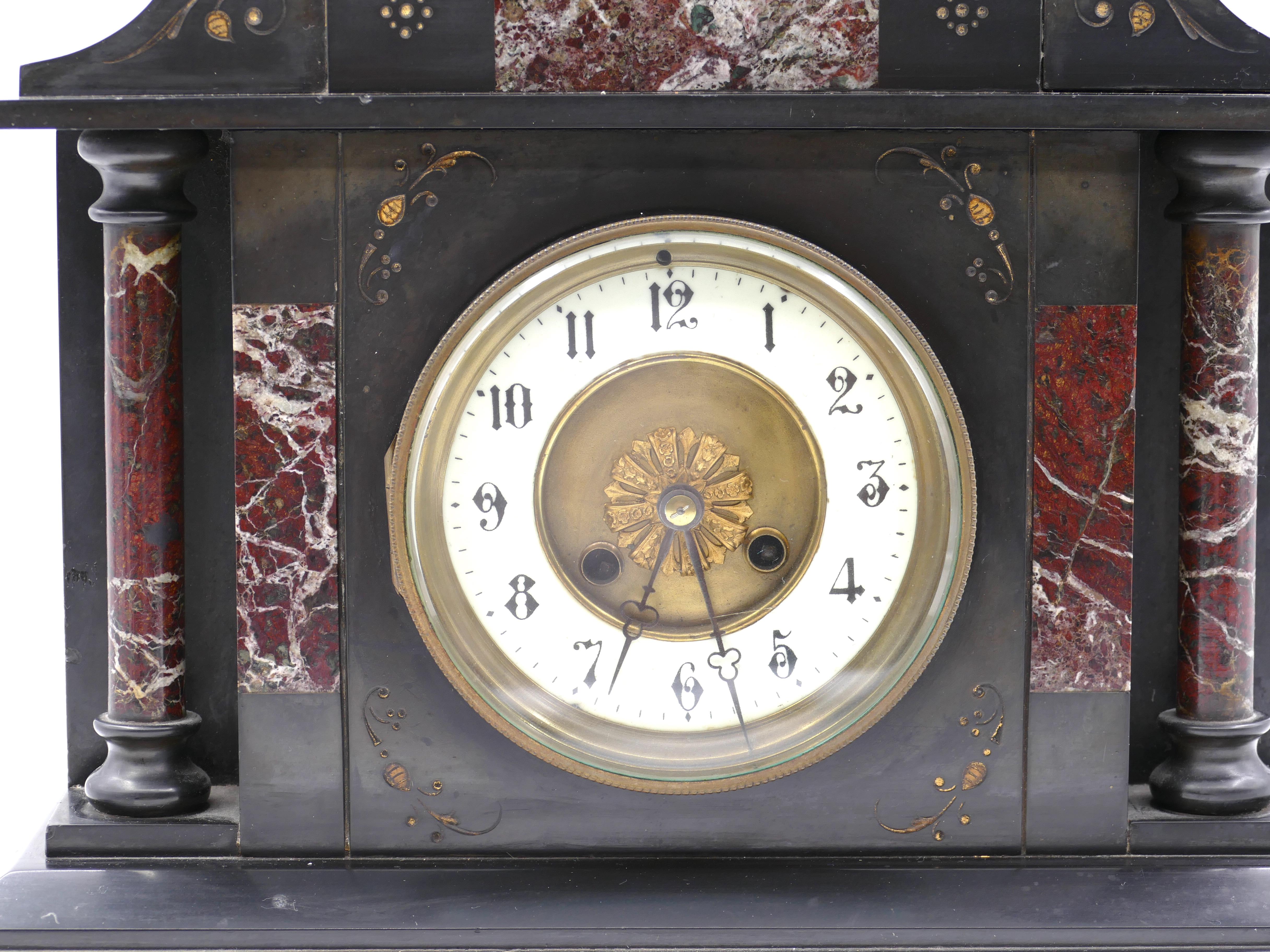 antique marble clock
