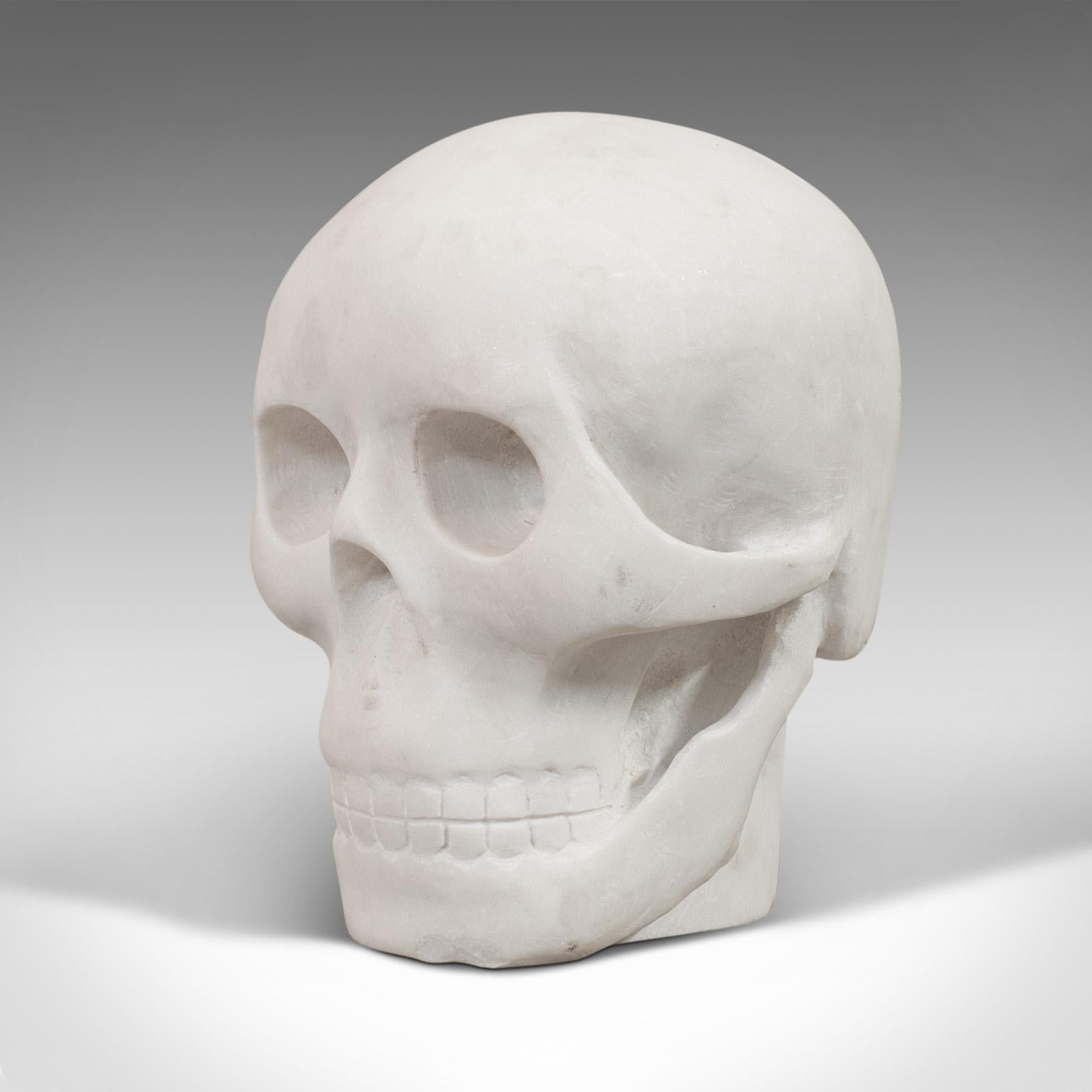 skull paperweight