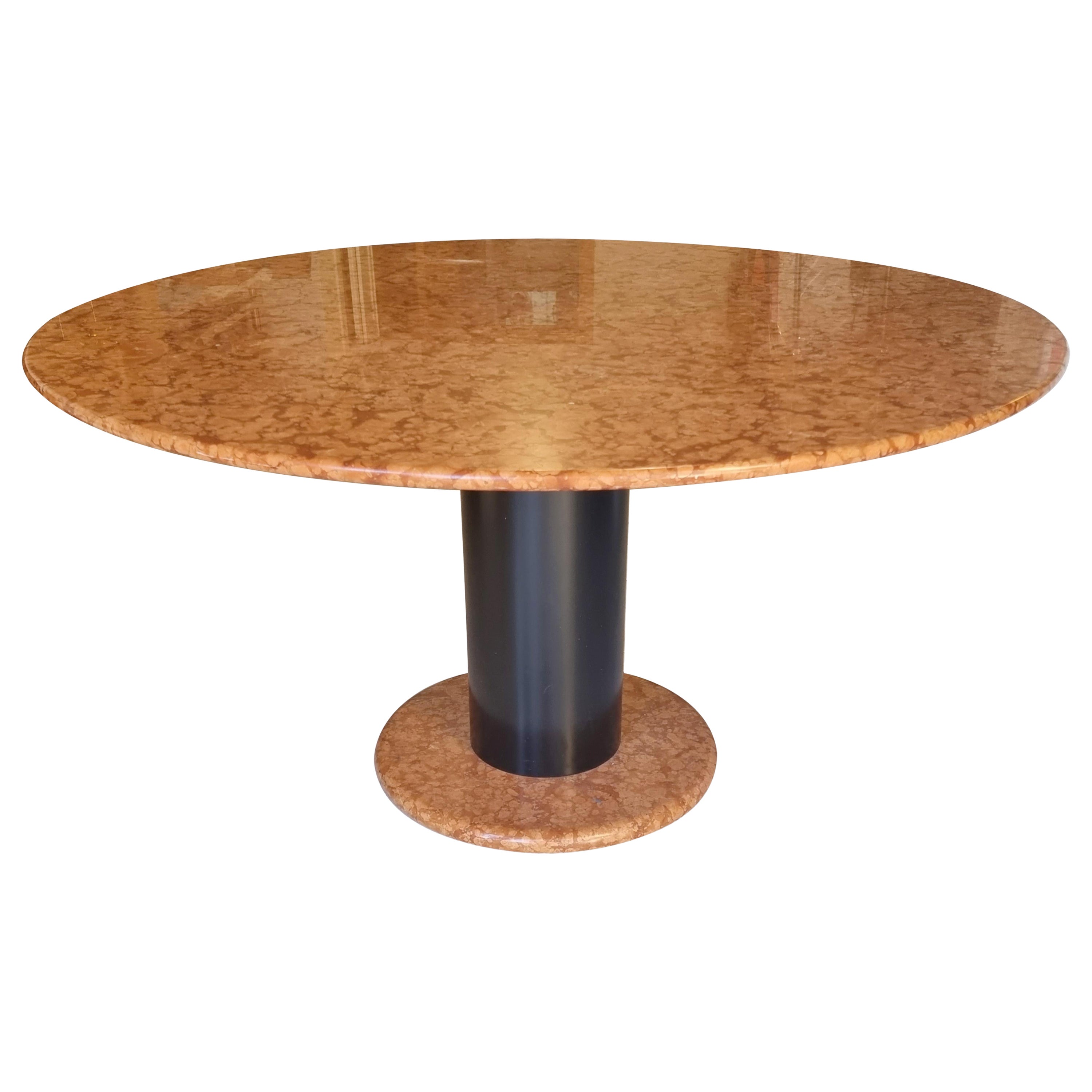 Vintage Marble Table by Ettore Sottsass for Poltronova, Italy 1960s.