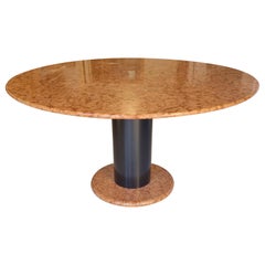 Vintage Marble Table by Ettore Sottsass for Poltronova, Italy 1960s.