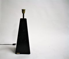 Vintage Marble Table Lamp by Camille Breesch, 1970s