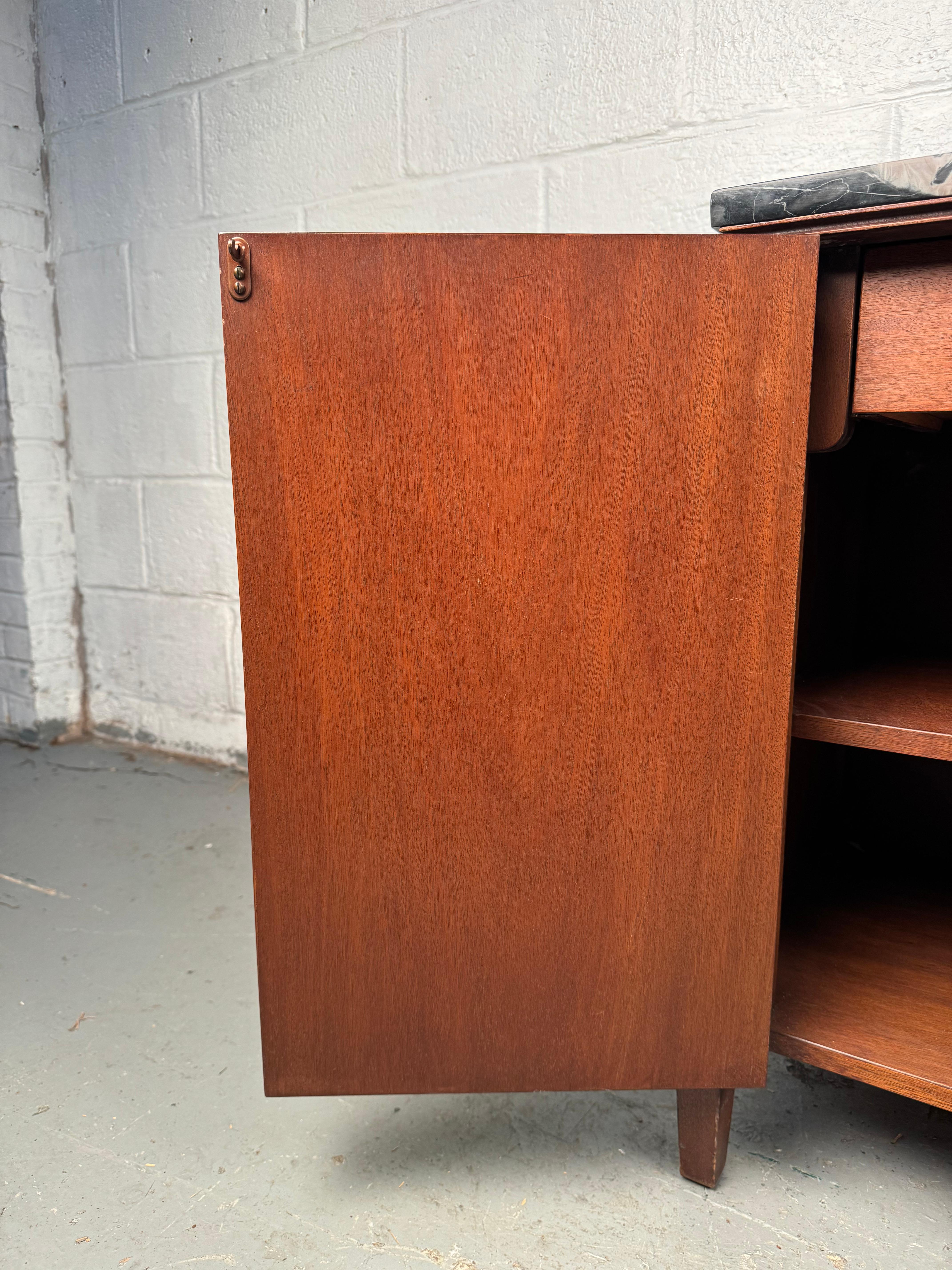 Marble Top Cabinet by John Stuart for Johnson Furniture 4