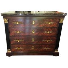 Used Marble-Top Chest of Drawers