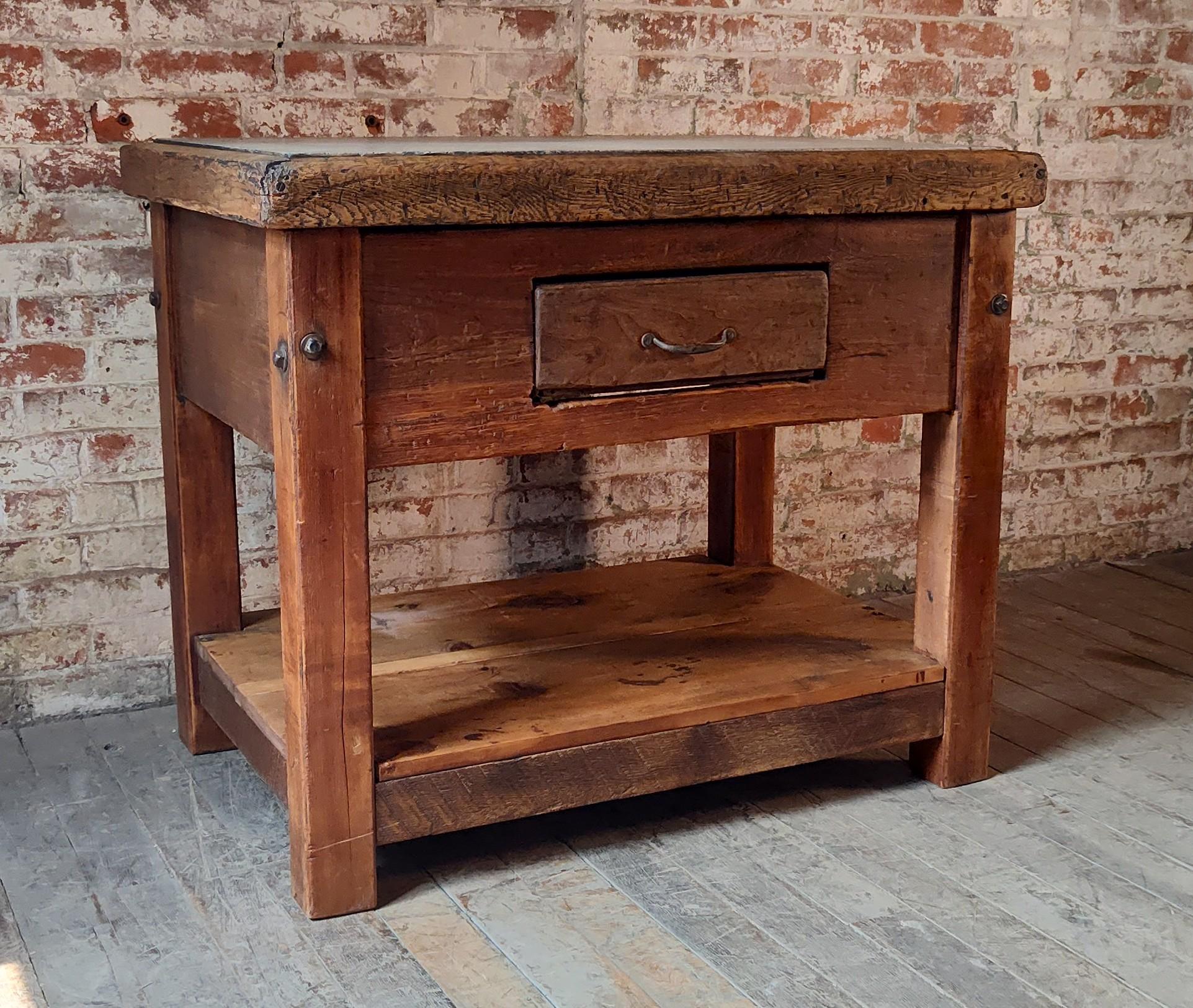 Vintage Industrial Marble Top Printer's Cabinet

*Note that the front and back are identical and that the drawer is accessible from both sides*

Overall Dimensions: 27