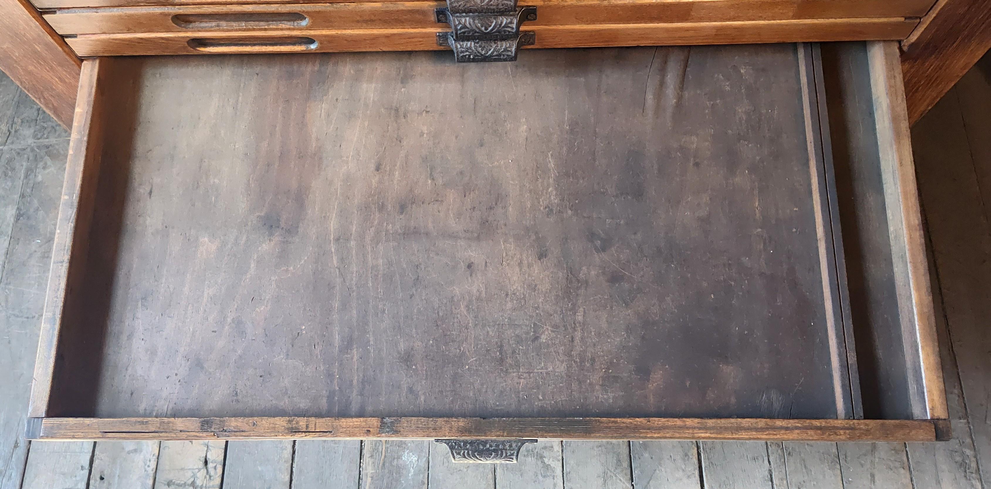 Vintage Marble Top Kitchen Island / Display Table 10