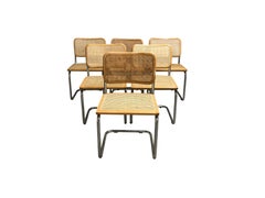Vintage Marcel Breuer Cesca Chairs, Made in Italy, 1970s ‘Set of 6’