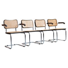 Retro Marcel Breuer Cesca Dining Chairs