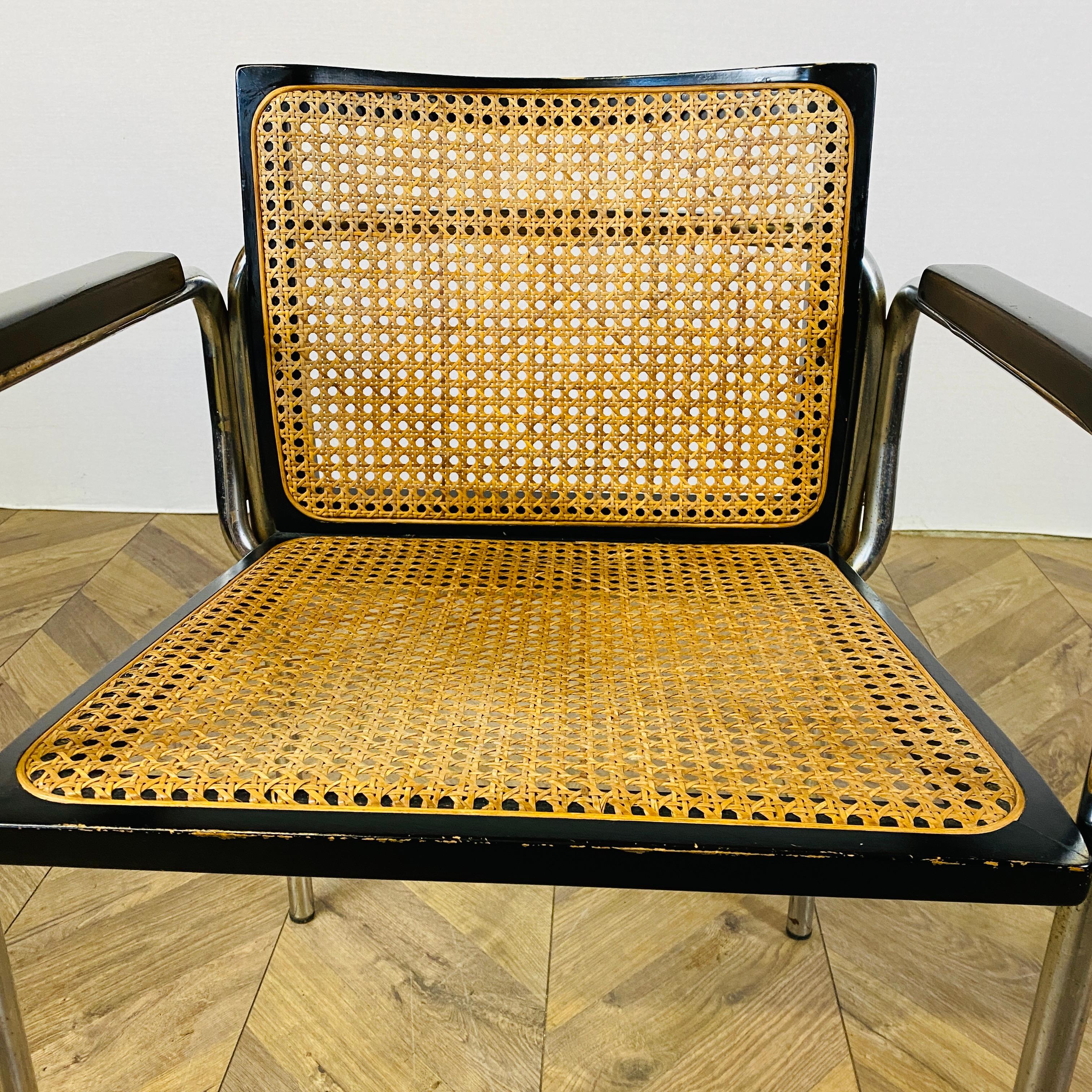 Vintage Marcel Breuer Style Armchair, 1970s 3