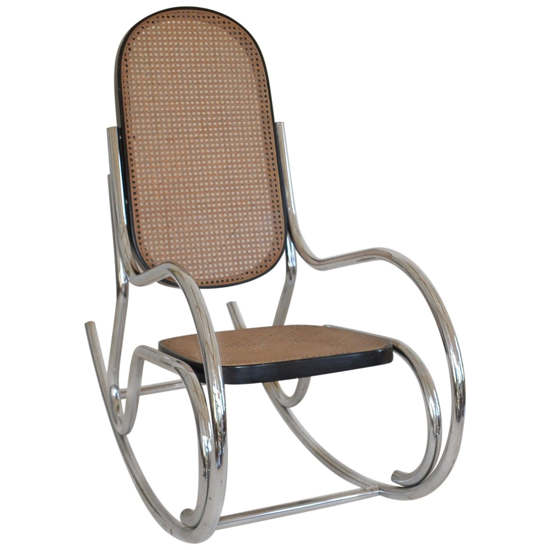 Vintage Marcel Breuer Style Rocking Chair