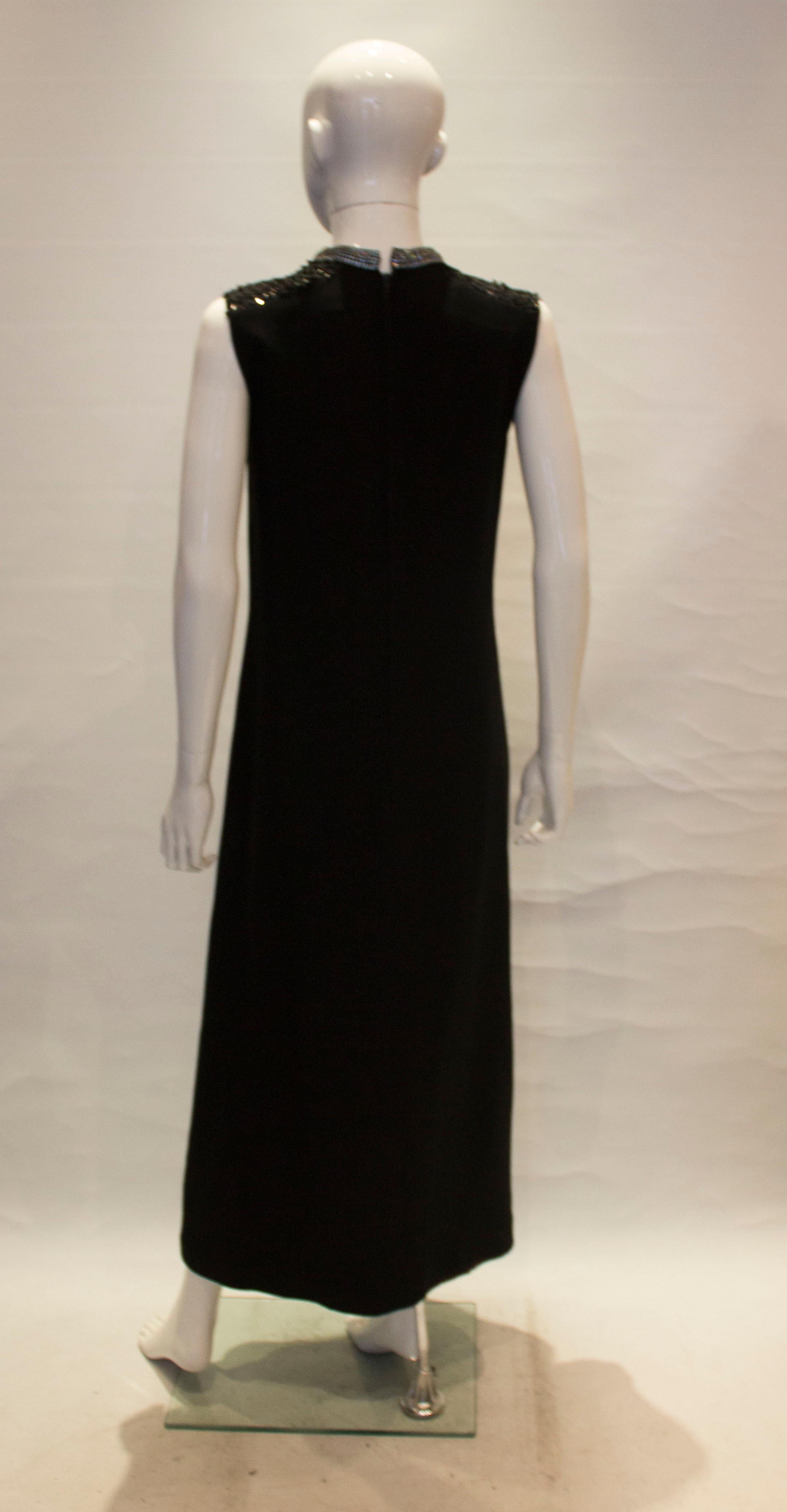 Women's Vintage Marcel Fenez for Roland Klein Evening Gown For Sale