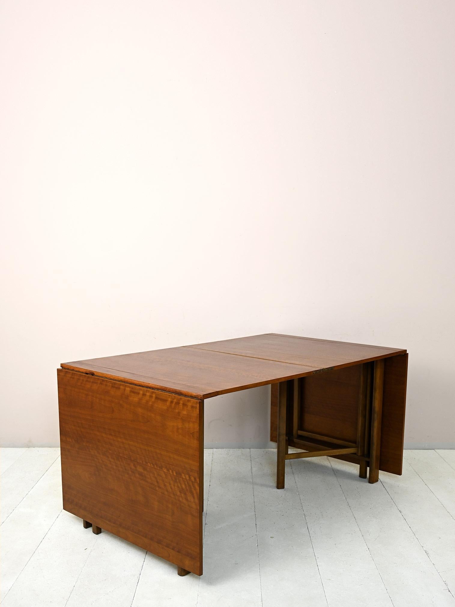 Vintage 'Maria Flap' Table by Bruno Mathsson For Sale 5