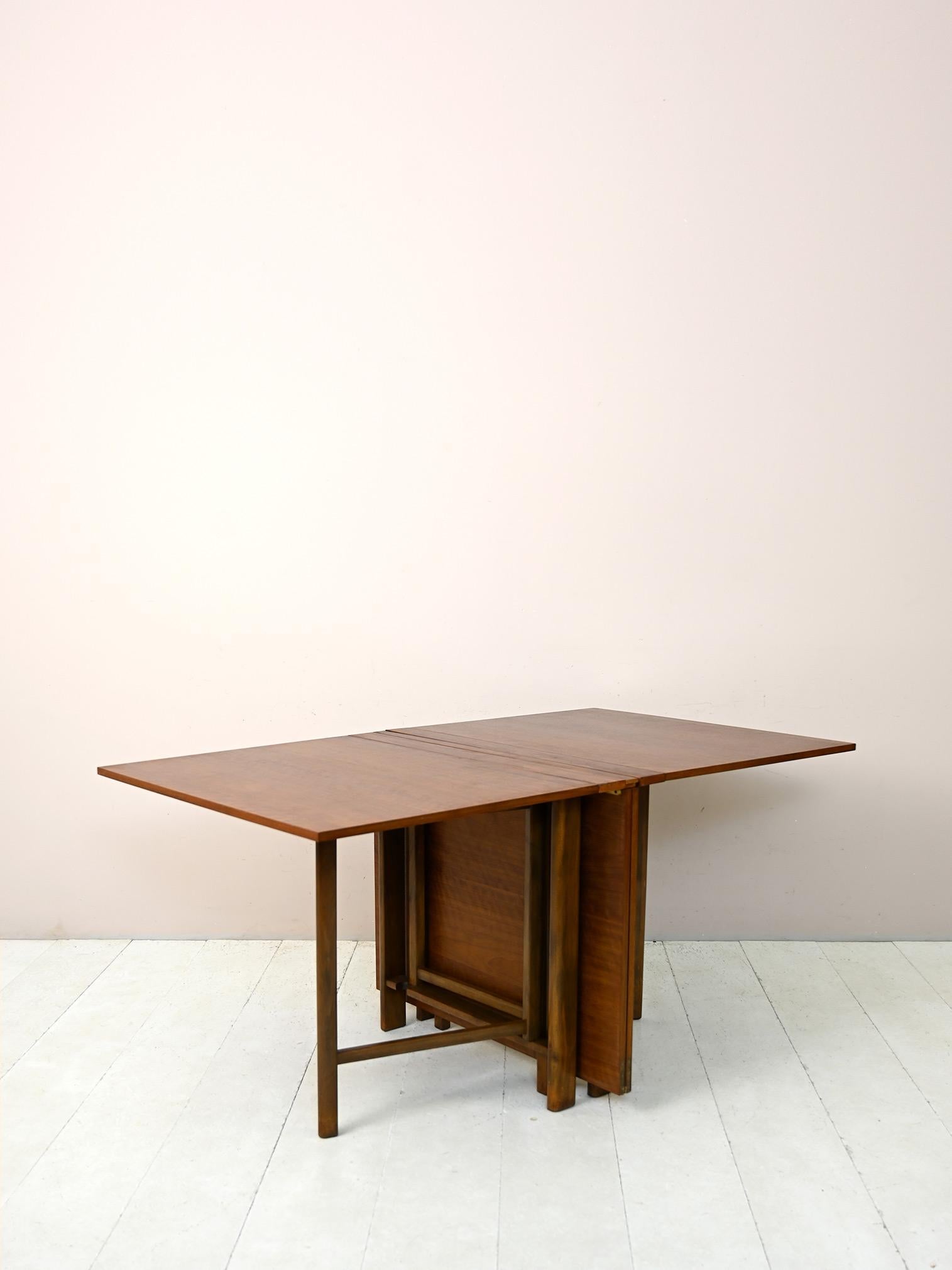 Vintage 'Maria Flap' Table by Bruno Mathsson For Sale 8