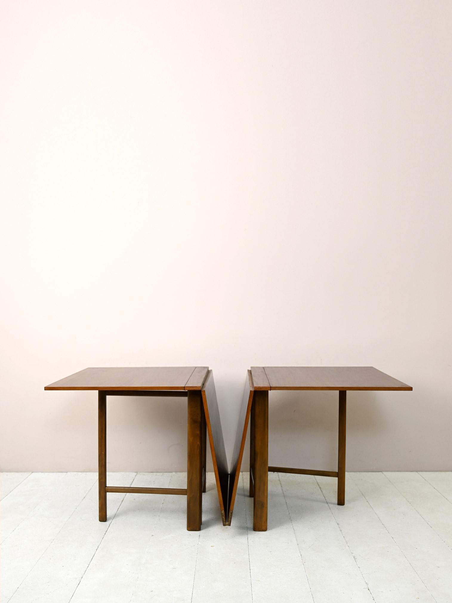 Scandinavian Modern Vintage 'Maria Flap' Table by Bruno Mathsson For Sale