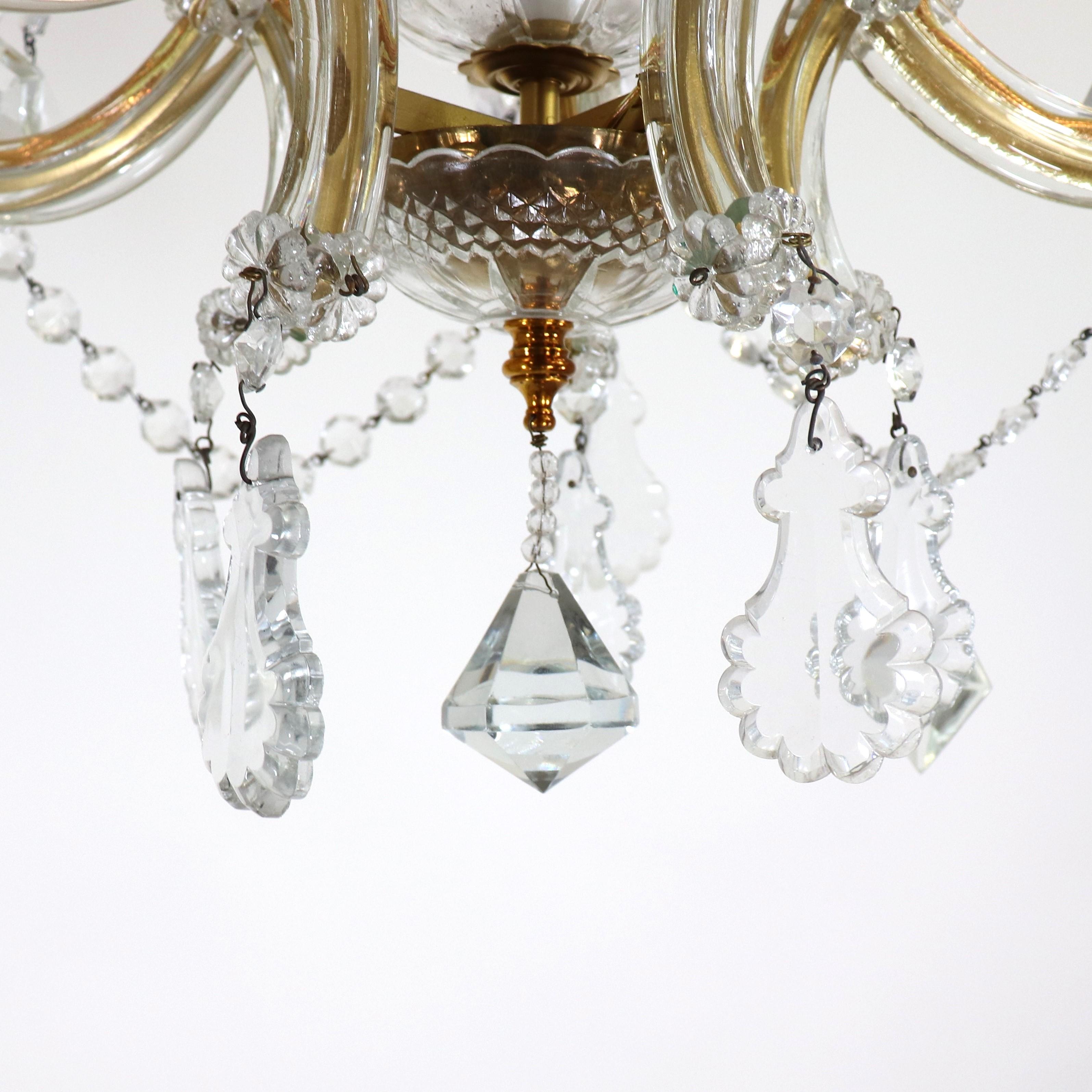 Vintage Maria Theresa Chandelier For Sale 1