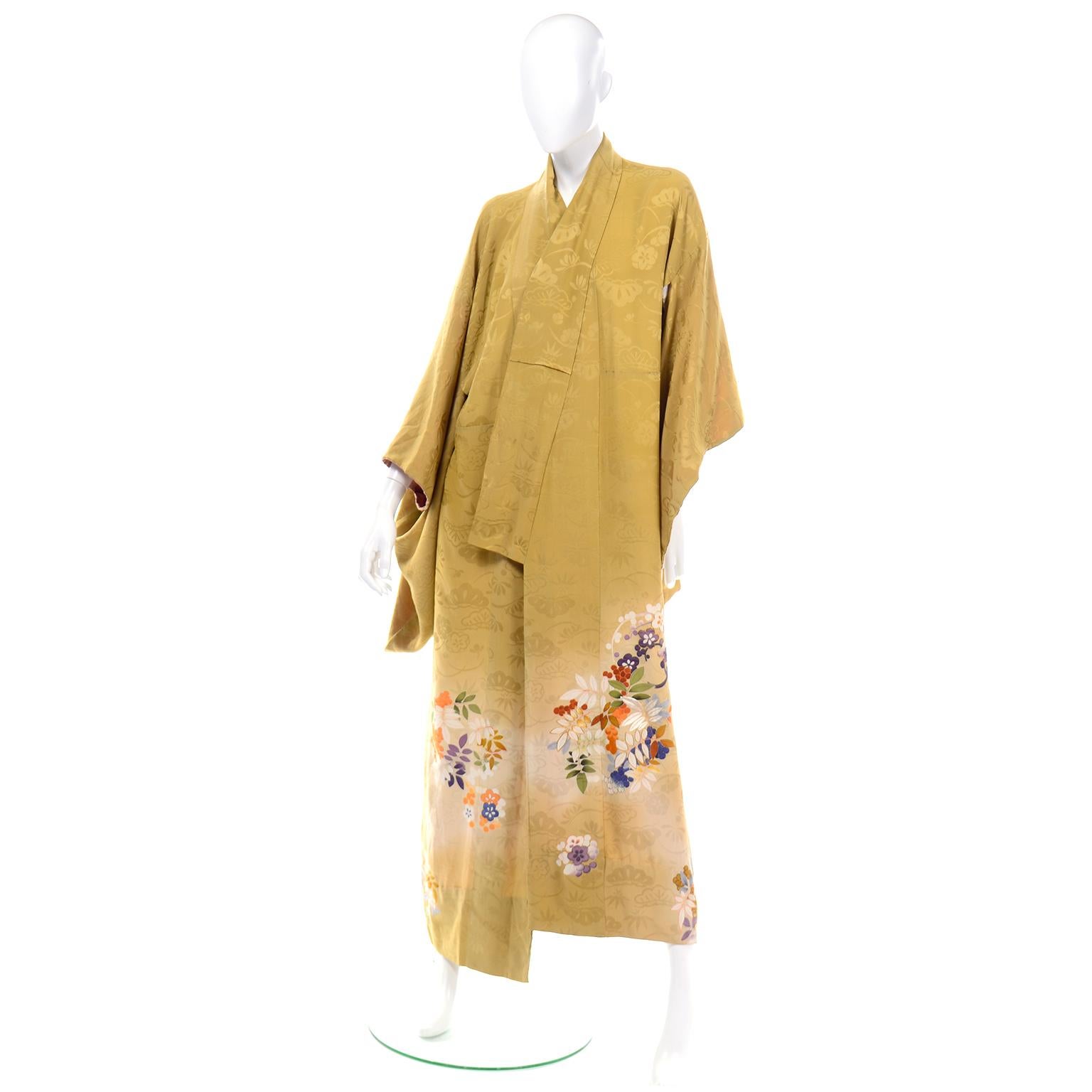 yellow kimono