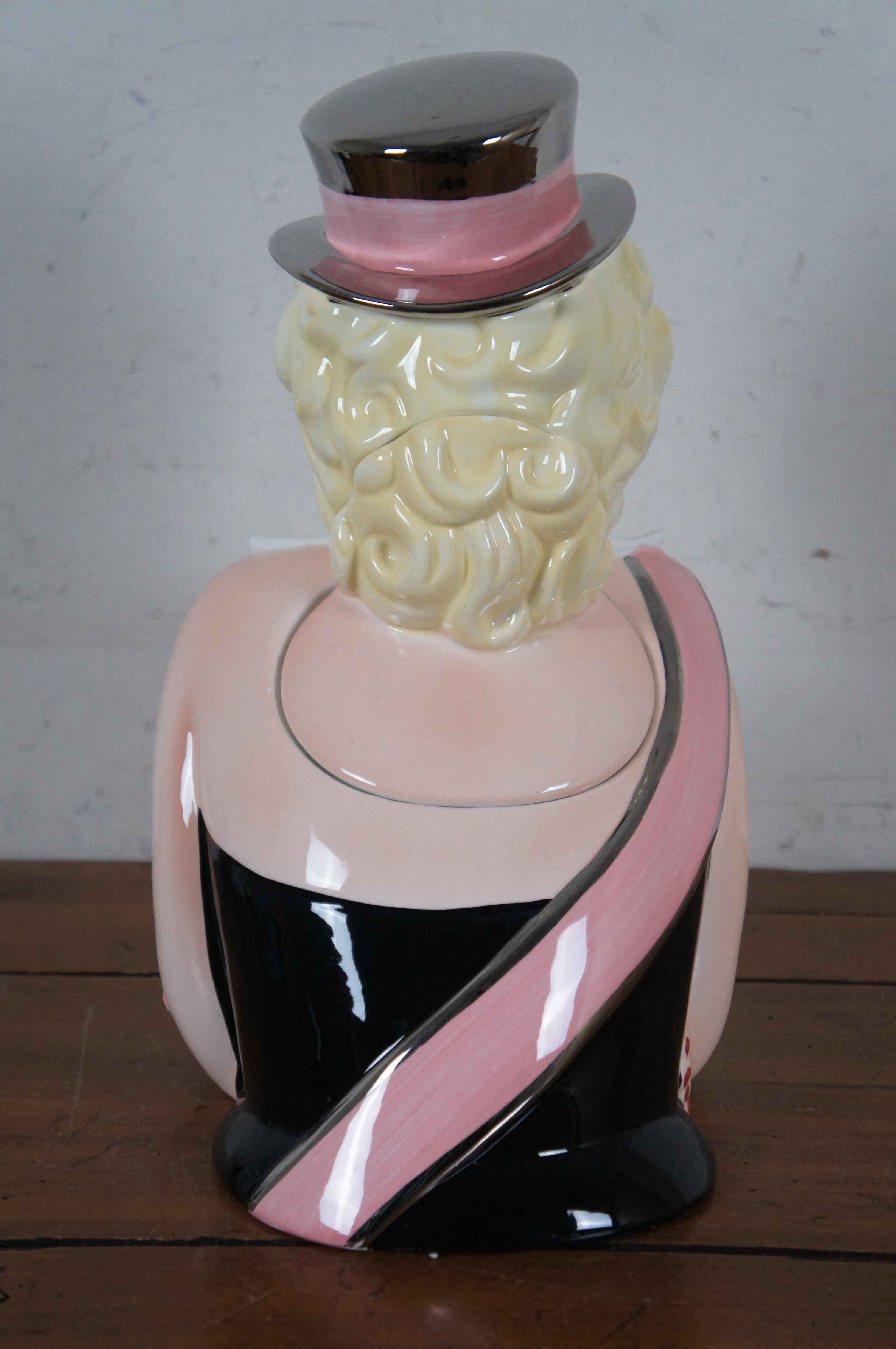 20th Century Vintage Marilyn Monroe Clay Art Collectible 2000 Millenium Cookie Jar NIB 14