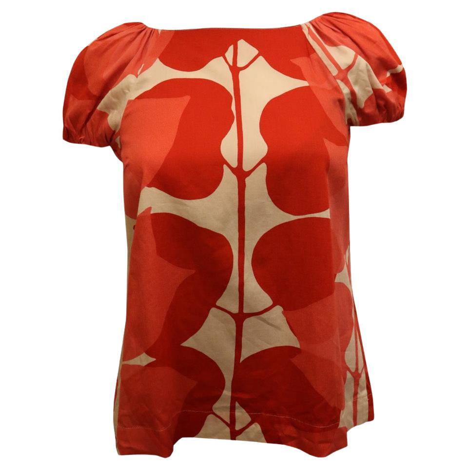 Vintage Marimekko Cotton Top For Sale