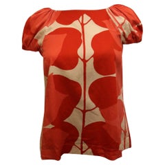 Top vintage de algodón Marimekko