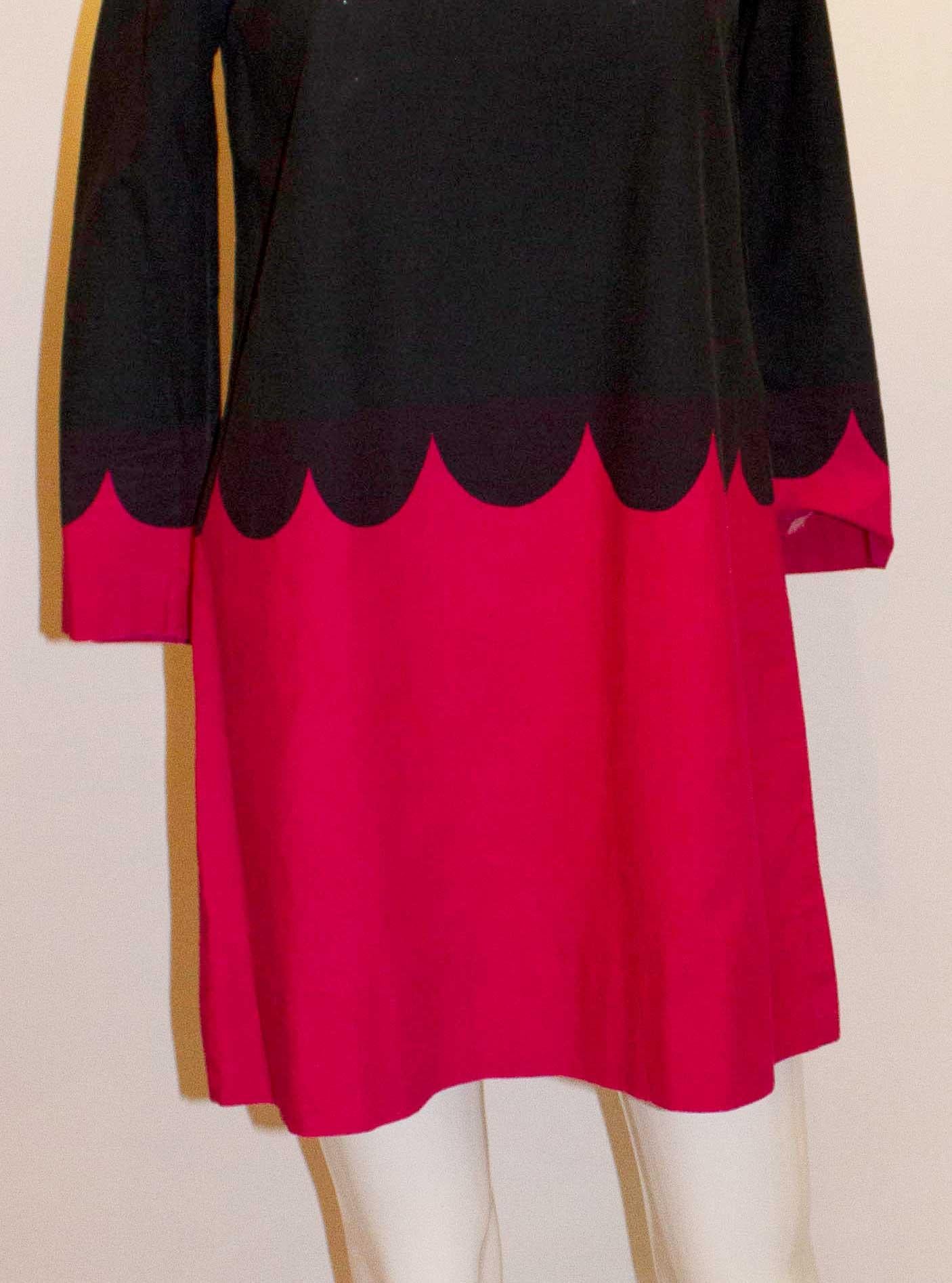 Vintage Marimekko Cotton Tunic Top/ Dress For Sale 1