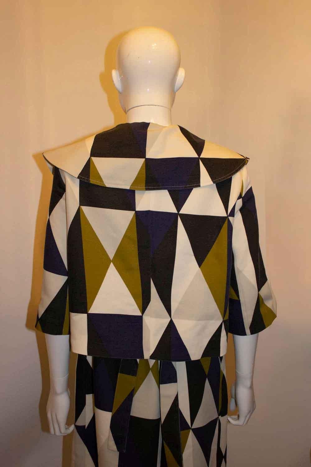 Vintage Marimekko Dress and Jacket For Sale 2
