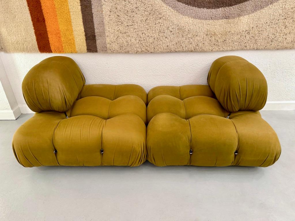 Vintage Mario Bellini 'Camaleonda' Modular Sofa, 2 elements, B&B Italia, 1970s 3
